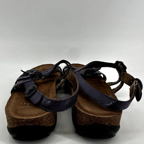 Dansko Jameson Sporty Trail Sandals Strappy Buckle Leather Purple EU 40 US 9 - Image 5