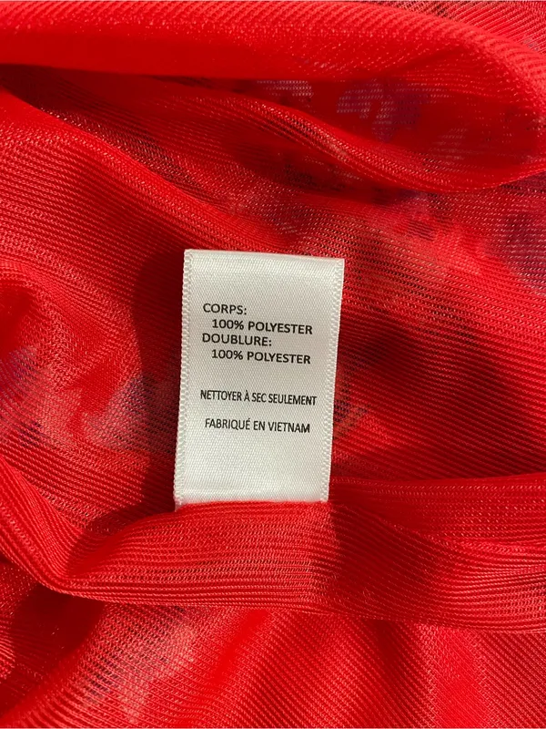 Lush Red Floral Sleeveless Maxi Dress with Open Back Size L NWT - Image 14