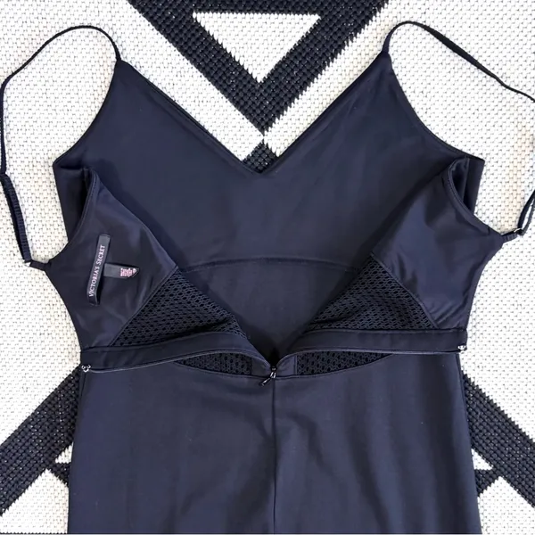 Victoria’s Secret Back Mesh Cutout Bodycon Mini Dress in Black XS - Image 9