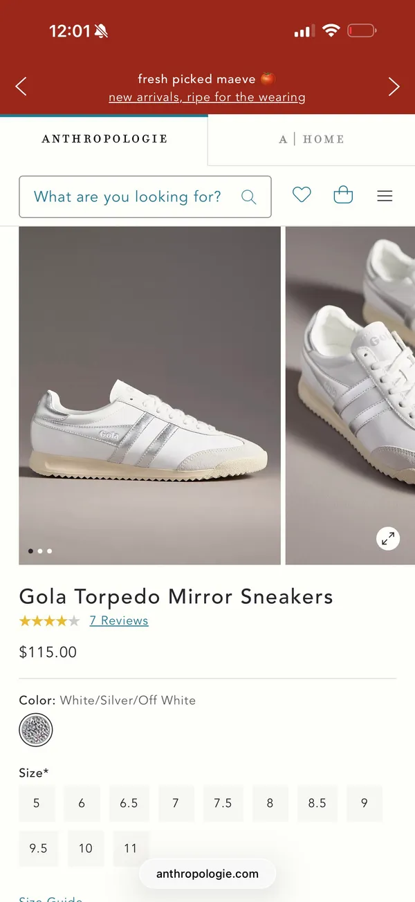 Gola Torpedo Mirror Sneakers - Image 4