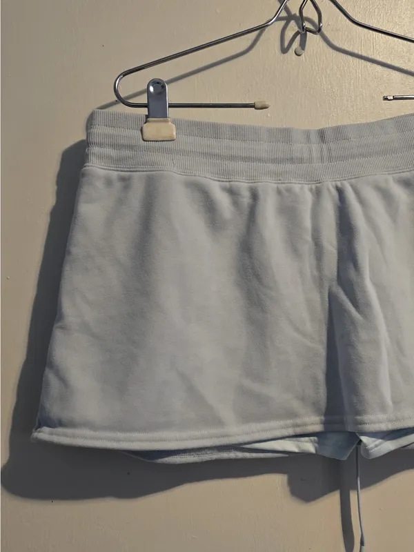 Princess Polly Light Blue Women's Drawstring Lounge Shorts - Image 10