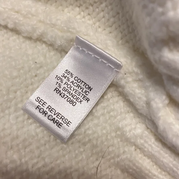 CATO Sweater size XL so beautiful and unique brand new color white/off - Image 9