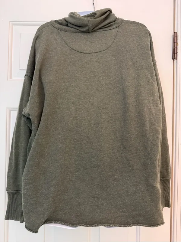 Aerie Oversized Cowl Neck Pullover XS - Image 6