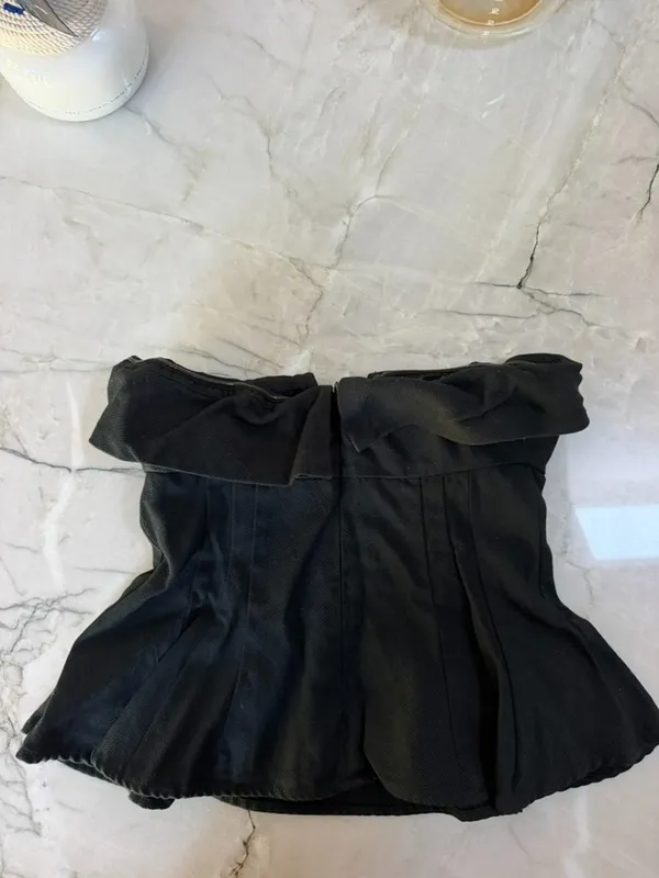 Anthropologie Maeve Strapless Plunge Top - Image 3