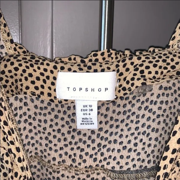 ✨ TOPSHOP animal print button up maxi dress ✨ - Image 7