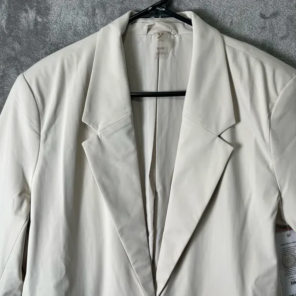 Rhone Commuter Boyfriend Blazer Light Sand Size XL‎ Flex Knit UPF 50+ NEW - Image 9