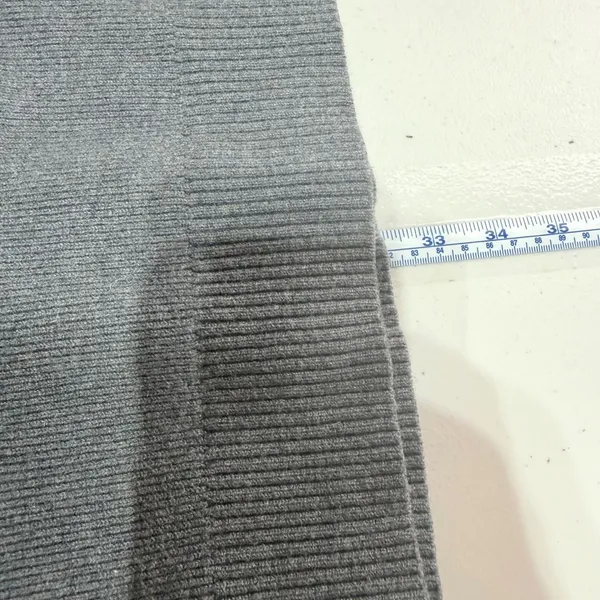 Hollister Sweater Dress Women Small Gray NWT‎ Off Shoulder Ribbed Knit Coquette - Image 13