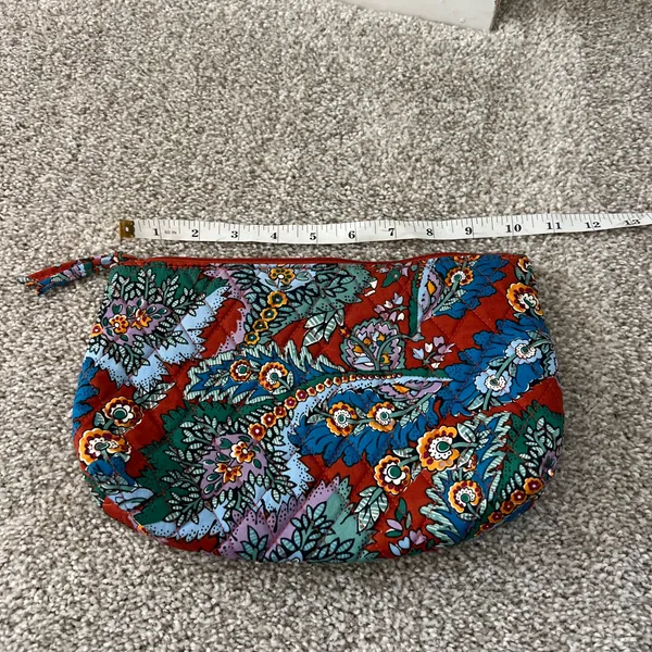 Vera Bradley Flowers + Feathers Pouch  - Image 2