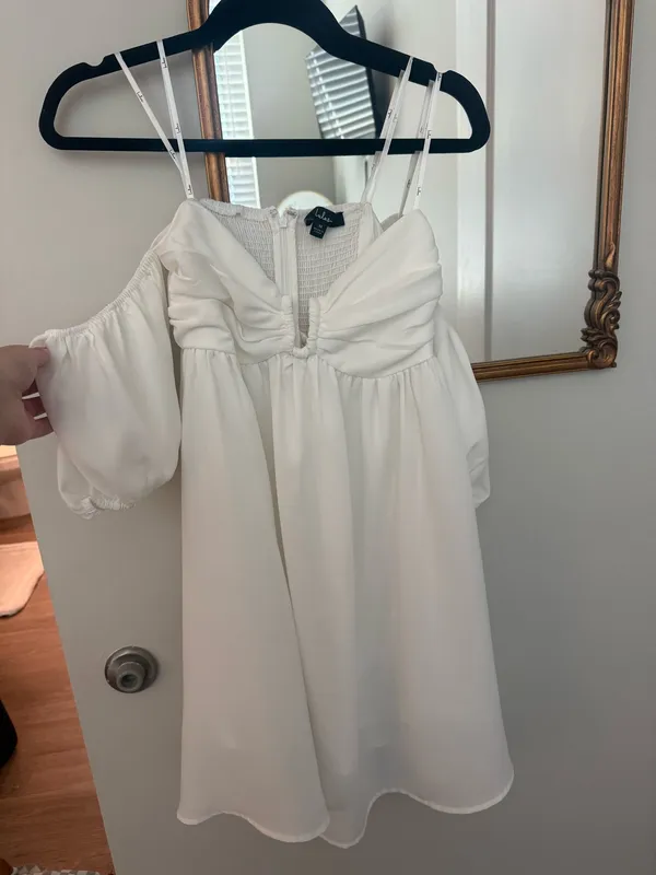 Lulus Dress Mini White - Image 2