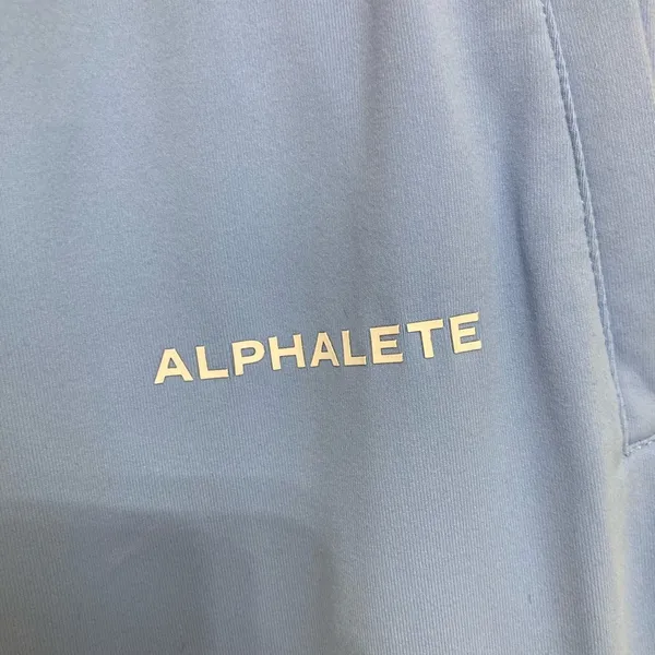 Alphalete Lifting Activewear Sky Blue Joggers - Size S - Image 3