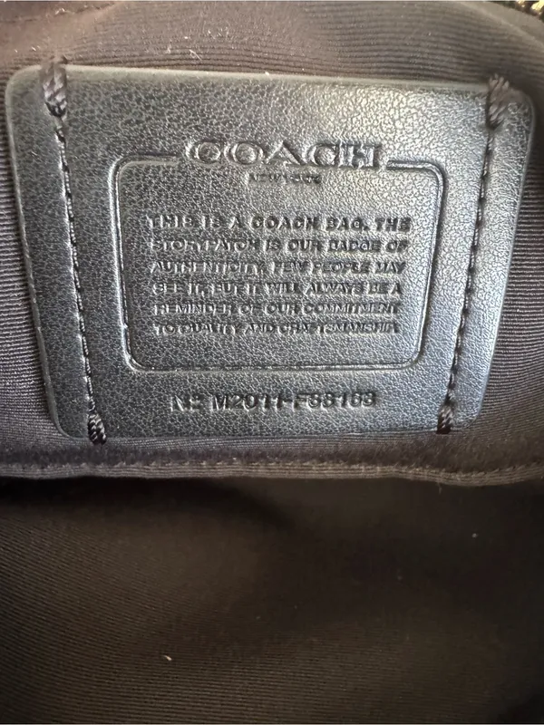 Coach Jes Brown Logo Crossbody Bag - Image 9