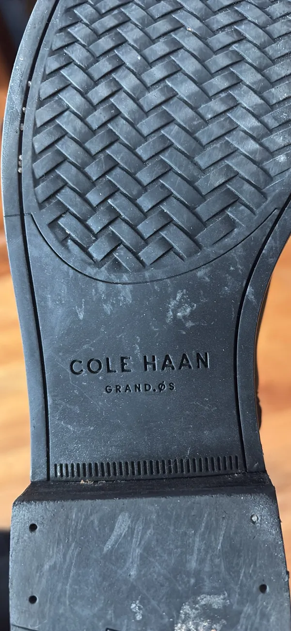 Cole Haan Boots Leather Black - Image 4