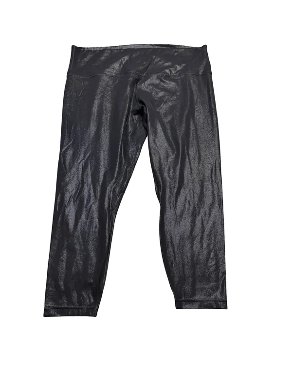 ✨Lululemon Align‎ Shine High Rise Crop Leggings Black Size 18✨ - Image 2