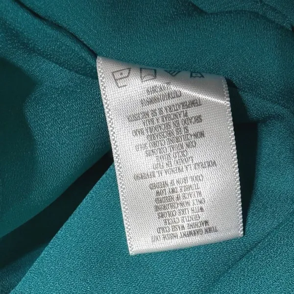 Society + Stitch Teal Green V-Neck Cami Tank Top Adjustable Straps Size M‎ - Image 7