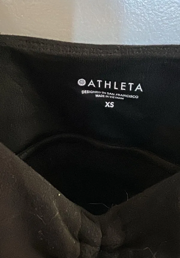 Ruched Black Sports Bra - Image 3
