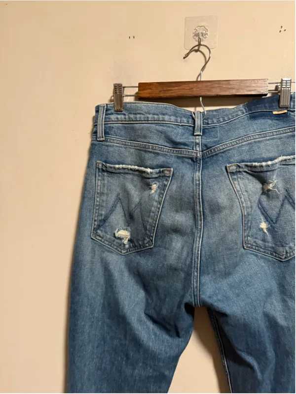Mother High Waisted Rider Ankle Far Beyond The Sky- Size 30 - Image 5
