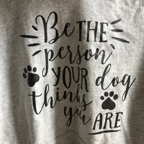 Dog graphic sweatshirt hoodie (XXL) - Image 2