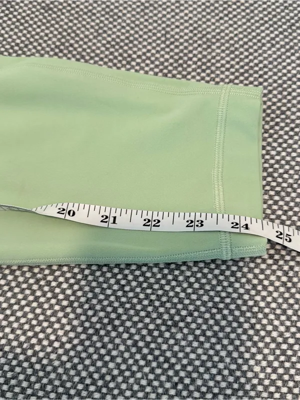 Lululemon Align High-Rise Pant 25" Desert Green size 8 - Image 11