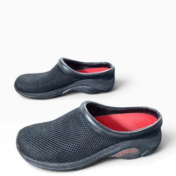 Merrell Encore Breeze Mesh Mule Clogs Women 8 Black Slip On Comfort Shoe Outdoor - Image 2
