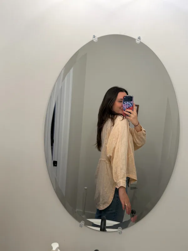 Linen Free People Button Up - Image 2