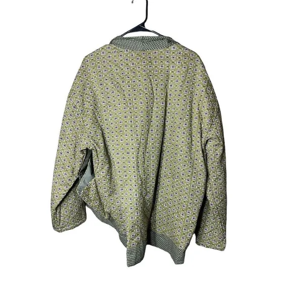 Urban outfitters Brooklyn printed jacket‎ open pockets sz M/L - Image 9