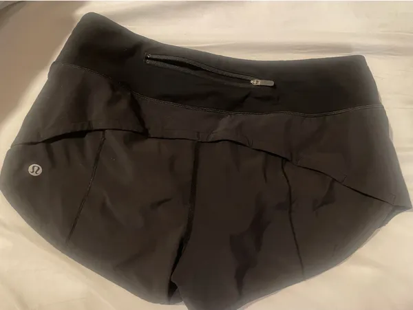 Black Lululemon Shorts Hotty Hot - Image 3