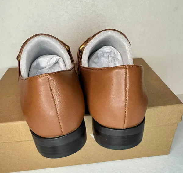 Anthropologie Loafers Brown casual classic comfy style fashion summer formal work - Image 6