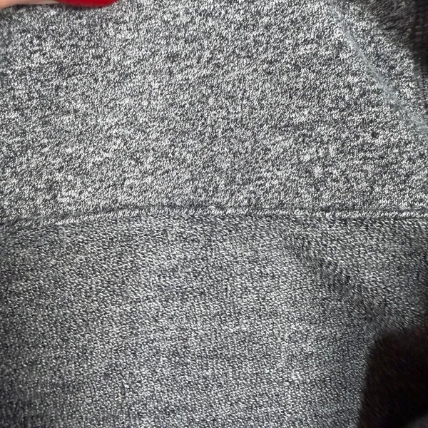 Lululemon 4 Wrap Up Jacket Heathered Gray Hoodie Wrapper French Terry Relaxed - Image 7