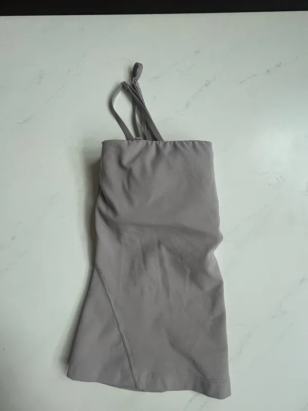 Lululemon align convertible tube top tank Gray Size 6 - Image 8