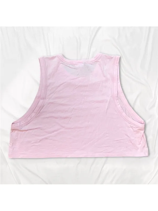 NWT Skims Boyfriend Cropped Tank in Cherry Blossom, Size Small - Image 9