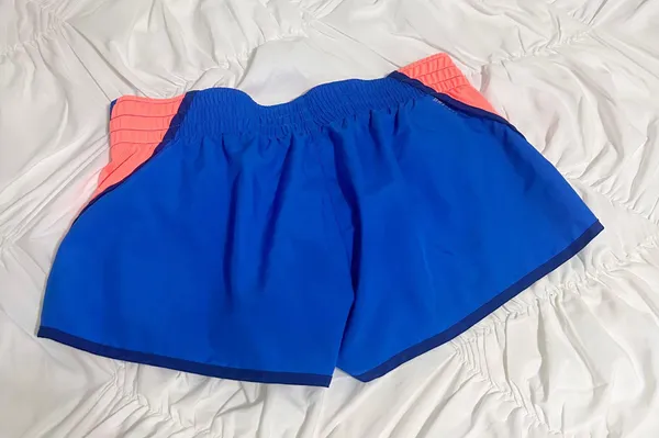 Neon Nike Running Shorts - Image 3