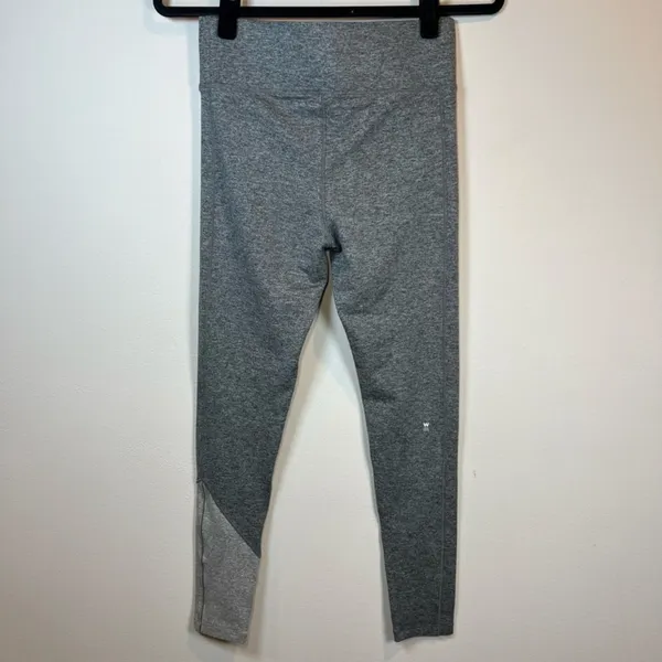 Bandier We Over Me Inversion Leggings Pants Gray Stretch Athletic Gym NEW Medium - Image 6
