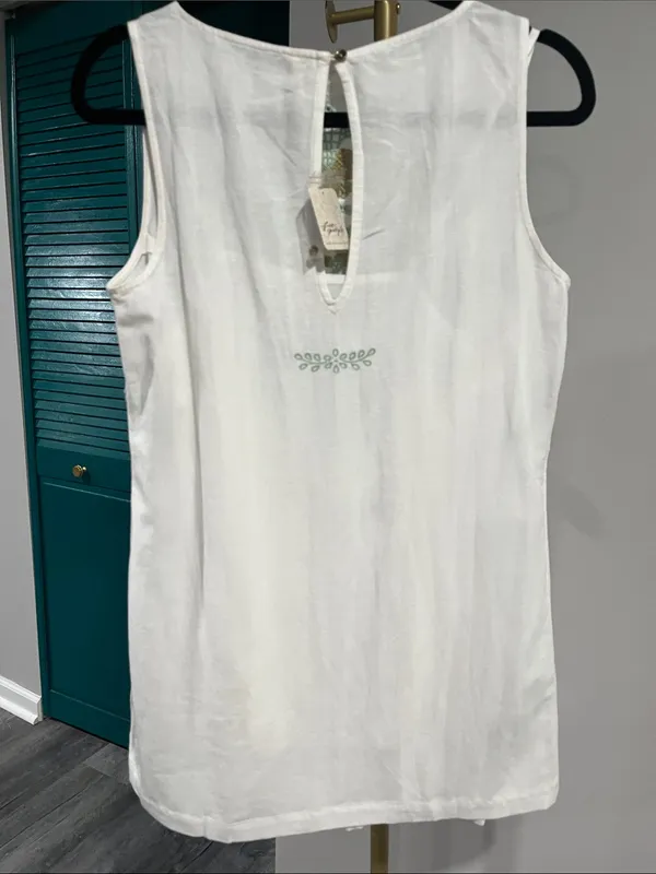 FREE PEOPLE NWT Electric Garden Mini Dress / Ivory Combo - Image 14