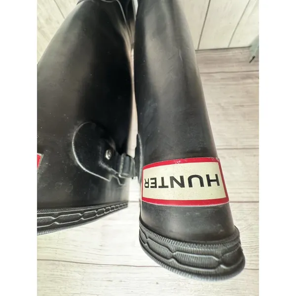 Hunter Original Women's Tall Rain Boots, US Size 8 m/9 F Black - Image 12