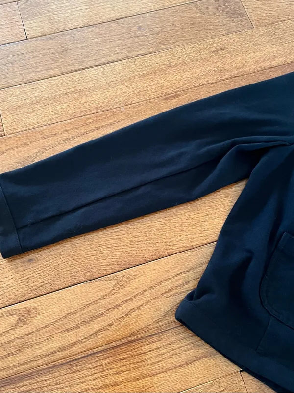 Tommy Hilfiger Black Military Jacket with Gold-Tone Buttons - Image 2