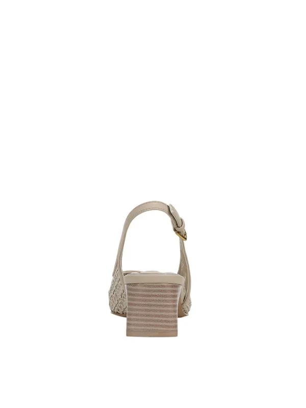 Franco Sarto Pump Faux Leather Woven Alabaster Off White MISMATCH (7.5M/8M) - Image 14