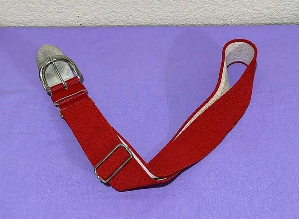 Red Softball/Baseball Belt - Image 2