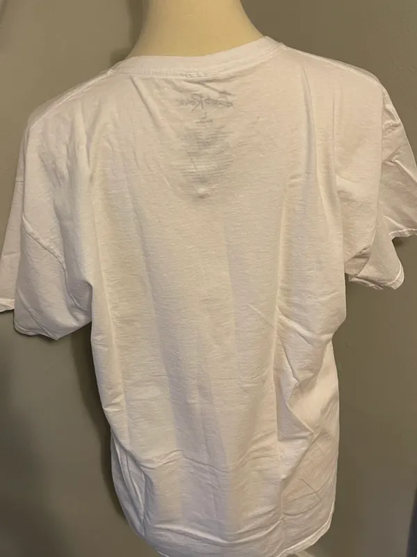 White Tee Size L - Image 2