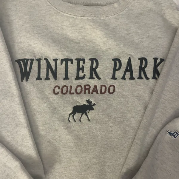 Blue 84 Winter Park Colorado Crewneck - Image 2