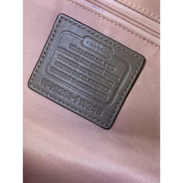 COACH Medium/ Large Leather Brown Shoulder Bag - Image 13