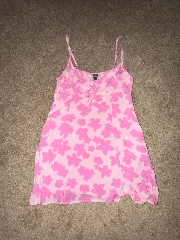 Wild Fable Dress Mini Pink Floral - Image 2