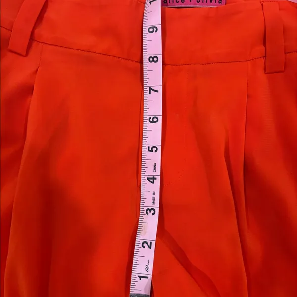 Alice & Olivia Red Pants - Image 5