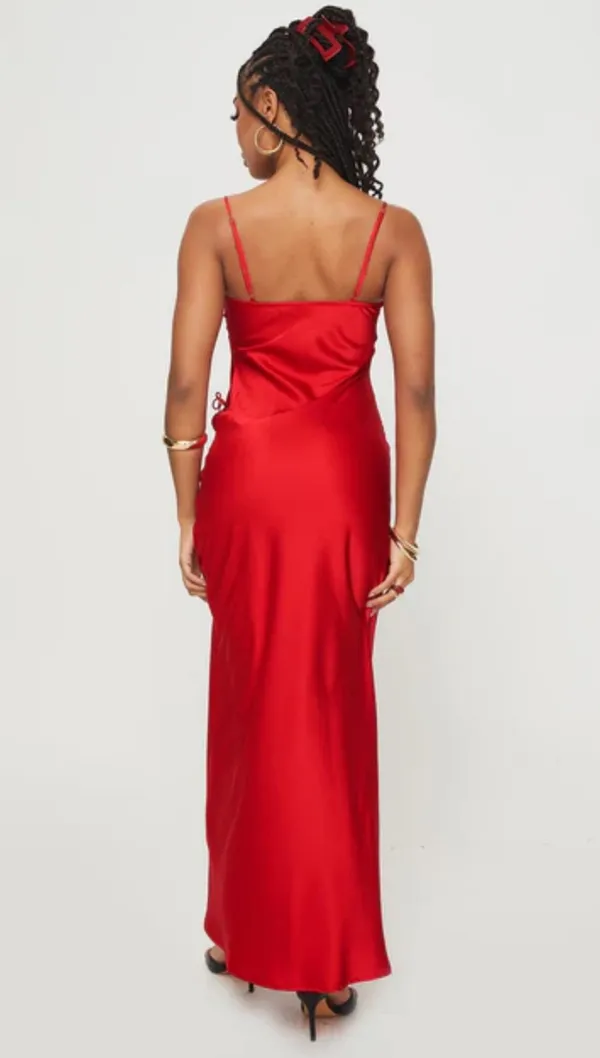 Princess Polly Dress Red Maxi - Image 3