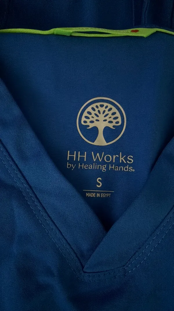 Royal Blue Healing Hands Scrubs - Image 6