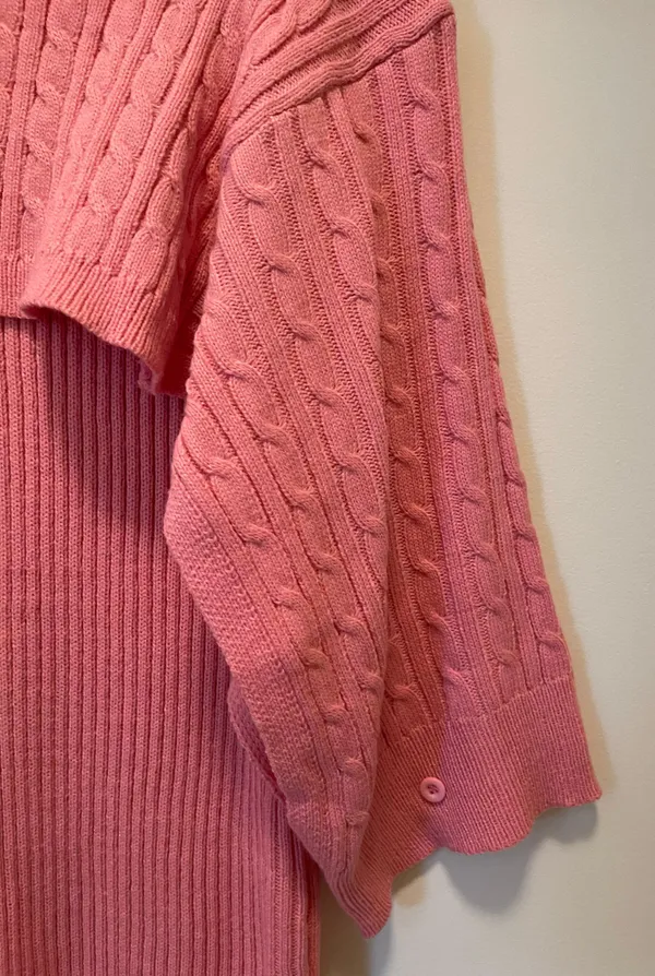 Two Piece sweater dress Pink Size L - Image 8