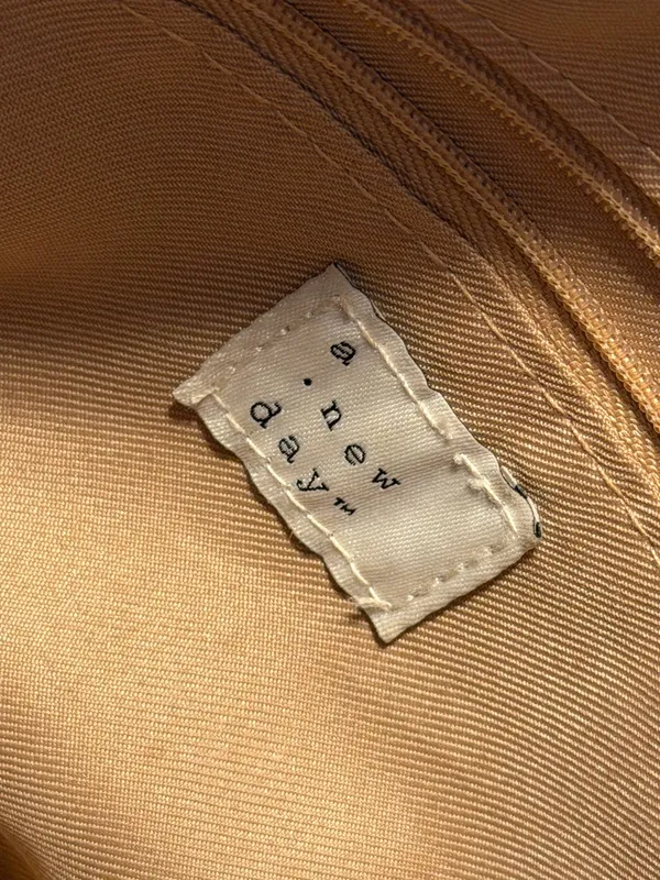 Faux Leather Crossbody A New Day Purse with Poppies - Image 5