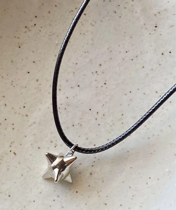 Handmade punk grunge y2k spike necklace💫 - Image 4