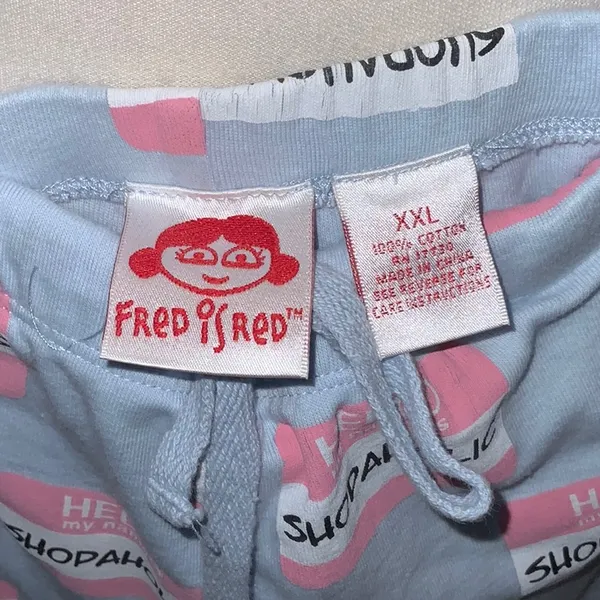 Fred is Red pajamas XXL Blue - Image 2