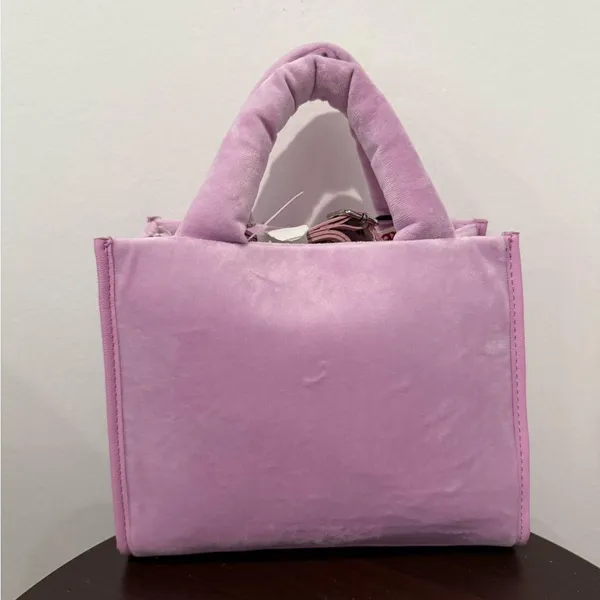 NWT! Juicy Couture Y2K Lavender Mini Tote with Heart Charm - Image 2