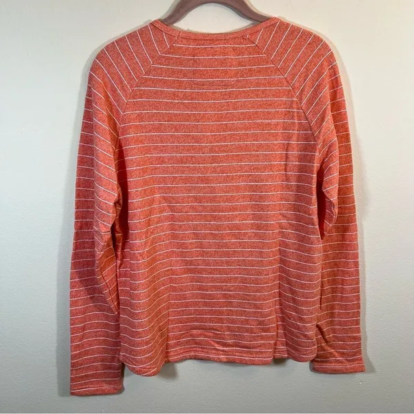 Camp‎ David Women’s Orange Striped Virginia Cavaliers Sweatshirt Medium NWT - Image 9